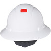 Vented Full Brim Style Hard Hat w/Uvicator Sensor, Ratchet  H-801V-UV