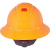 Vented Full Brim Style Hard Hat w/Uvicator Sensor, Ratchet  H-806V-UV