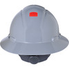 Vented Full Brim Style Hard Hat w/Uvicator Sensor, Ratchet  H-808V-UV
