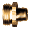 3/4"-11.5 x 3/4" Lead Free Brass Male Water Hose - Male NPT Coupler  LF-196-E