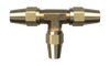 3/8" Brass DOT Metal Line Compression Tee  1164-6