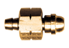 5/16 x 9/16"-18 LH  Brass Hose Barb - Female Acetylene Nut Combo  133-5L