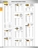 1/4 x 1/4" Brass Male NPSM w/Ball Seat - Male NPT Connector  134-BB