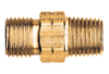9/16"-18 LH x 1/2" Brass Male Type "B" Acetylene - Male NPT Coupler  135-LD