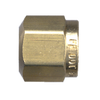 3/8" Brass DOT Poly Line Compression Nut  1461-6