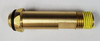 .885"-14 x 1/8" Brass Male POL (CGA510) Propane Nut - Fits 1/8 NPT Stem  2002-A