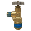 3/8" Brass DOT Fork Lift Propane Service Valve  2075