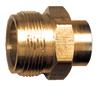 1"-20 x 1/4" Brass Male Primus - Female NPT Propane Adapter   2092
