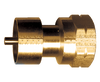 1"-20 x .885"-14 Brass Female Primus - Female POL (CGA510) Propane Adapter  2097