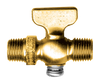 1/4" Brass Male NPT Shut-Off Cock  6122-B