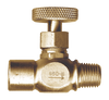 1/8" Brass Male NPT - Female NPT Precision Needle Valve  850-A