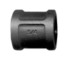 2" Sch. 40 Black Iron Female NPT Coupler  BI-103-M