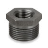 3/8 x 1/4" Steel Male NPT - Female NPT Reducing Hex Bushing  BI-110MC-CB