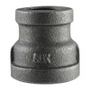 1-1/2 x 1" Sch. 40 Black Iron Female NPT - Female NPT Reducing Coupler  BI-119-KH