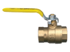 1/8" Forged Brass 150 PSI Female NPT Steam Approved Ball Valve  BV2103-A