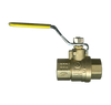 1/4" Forged Brass 600 PSI Female NPT Safety Exhaust Ball Valve w/Locking Handle  BVSE2103-B-LH
