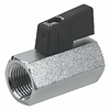 3/8" Chrome Plated Brass 450 PSI Female NPT Ball Valve  BVT3103-C