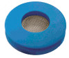 Blue Polyurethane Glad Hand Replacement Seal w/Screen Seal  GHS-SEAL-SC