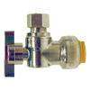 1/2 x 3/8" Lead Free Brass CTS - Compression 90° Shut Off Valve  LF-WSBF69-106