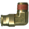 5/8 x 3/8" Brass DOT Push-To-Connect - Male NPT 90° Elbow  PC1469-10C