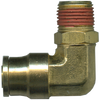 3/4 x 3/4" Brass DOT Push-To-Connect - Male NPT Swivel 90° Elbow  PC1469SW-12E