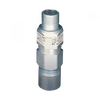 1 x 1-1/4" Galvanized Male NPT - Female NPT Natural Gas Riser w/Service Head Adapter  PF-71151