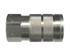 3/8 x 1/4" Steel Industrial Pneumatic Q/D Coupler - Female NPT  QD-INDMC6-4F