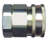1/2 x 1/2" Steel Snap-Tite Hydraulic Q/D Coupler - Female NPT  QD-VHC8-8F