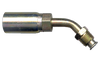 3/8 x 5/8"-18 Weatherhead® U-Series Hose Crimp - Male 45° SAE Inverted Flare 45° Elbow  SC632-66