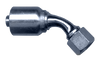 1 x 1-7/16"-12 Koman/Parker® 43 Series Hose Crimp - Female ORFS Swivel 45° Elbow  SC950-1616