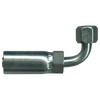 3/8 x 3/8" 100R7/R8/R18 Thermoplastic Hose Crimp - Female 37° JIC Swivel 90° Elbow  SCTP39-66