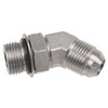 2-1/2"-12 x 2" Steel Male ORB - Male 37° JIC 45° Elbow  1145-32-32