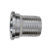 2-1/2 x 2-1/2" (3.31" Flange) Pulsar 3400 Series Hose Barb - Code 61 Flange  3409-40-40