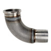 2 x 2-1/2" (3.31" Flange) Pulsar 3400 Series Hose Barb - Code 61 Flange 90° Elbow  3499-40-32