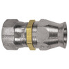 5/16 x 3/8" Pulsar 4100 Series Teflon® Reusable End - Female 45° SAE Swivel  4104-06-06