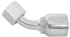 1/2 x 1"-14 Pulsar 4400 Series Hose Crimp - Female ORFS Swivel 45° Elbow  44483-10-08