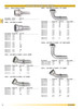 3/4 x 1" (1.75" Flange) Pulsar 5000 Series Hose Barb - Code 61 Flange 90° Long Drop Elbow  5099L-16-12-D100