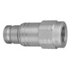 3/8 x 9/16-18" Steel "Bobcat" Flush Face Nipple - Female ORB  C704-06-06