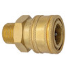 1/2 x 1/2" Brass Pressure Washer Coupler - Male NPT   CST7B