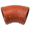 2" Grooved Pipe 45° Elbow  G0848V-200-200