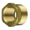 3/4"-11.5 x 3/4" Brass Male Water Hose - Female NPT  G1708B-12