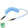 1/4 x 1/4" x 15' Reinforced Polyurethane Recoil Air Hose Assembly   G1712-025M44M15