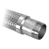 1/2 x 1/2" x 12" Stainless Steel Hose Assembly w/ 304SS Male Plain NPT Ends   G521-050MMSS-12