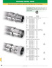 1/2 x 1/2" x 12" Stainless Steel Hose Assembly CSA w/ Female JIC - Male Plain NPT Ends   G521CSA-050JM-12