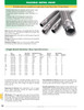 1 x 1" x 12" Stainless Steel Hose Assembly CSA w/ Female JIC - Male Plain NPT Ends   G521CSA-100JM-12