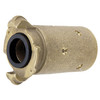 1" Brass Sandblast Coupling  G75B-100