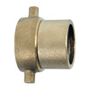 1-1/2 x 1-3/4" Brass Fire Hose Coupling - Female NPSH  G80BF-150-175