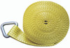 Yellow Nylon D-Ring Winch Strap 4" x 40'  12247