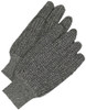 Cotton Jersey Glove Knitwrist Salt & Pepper  10-1-910