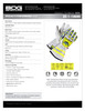 ArcTek Grain Goatskin Gauntlet Backhand Impact Kevlar® Lined  20-1-10699